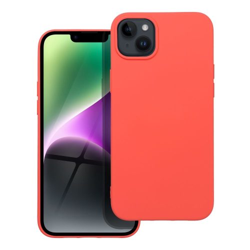 SILICONE tok IPHONE 14 Plus-hoz barack színben
