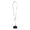 PIXIE telefontartó nyakpánt, telefon medál / zsinór hossza 68 cm (34 cm a hurokban) / nyakon - csillagok