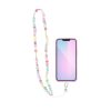 PIXIE Phone nyakba akasztható telefontartó, telefontartó medál / zsinór hossza 68cm (34cm a hurokban) / nyakon - szívek