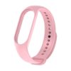 Szilikon szíj XIAOMI Mi Band 5 / 6 / 7-hez rózsaszín (06)