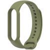 Szilikon szíj okoskarkötőhöz Xiaomi Mi Band 5 / 6 / 7 zöld (08)