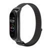 Nylon szíj a XIAOMI Mi Band 5 / 6 / 7-hez fekete (05)