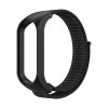 Nylon szíj a XIAOMI Mi Band 5 / 6 / 7-hez fekete (05)
