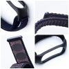 Nylon szíj a XIAOMI Mi Band 5 / 6 / 7-hez fekete (05)