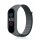 Nylon szíj XIAOMI Mi Band 5 / 6 / 7 számára szürke (19)