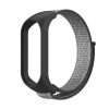Nylon szíj XIAOMI Mi Band 5 / 6 / 7 számára szürke (19)