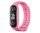 Szilikon szíj XIAOMI Mi Band 5 / 6 / 7 (rózsaszín, 37)