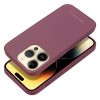 ROAR tok MATTE üveg IPHONE 14-hez bordó