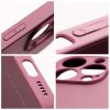 ROAR tok MATTE üveg IPHONE 14-hez bordó