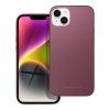 ROAR tok MATTE üveg IPHONE 14 Plus borvörös
