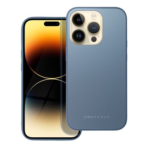 ROAR tok MATTE üveg iPhone 14 Pro kék számára