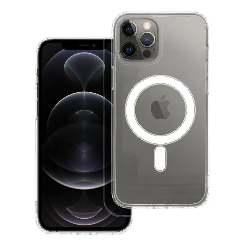 CLEAR MAG COVER tok kompatibilis a MagSafe-fel IPHONE 12 Pro Max készülékhez, átlátszó
