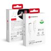 CELL F-ENERGY C901 kábel Type C - Lightning MFi PD 3A 30W 1 m fehér
