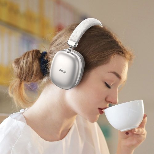 Wireless headphones Hoco W35 silver