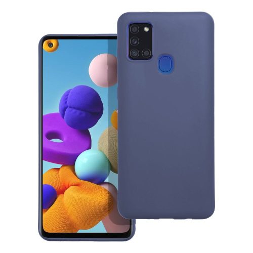MATT tok SAMSUNG A21S-hez kék színben