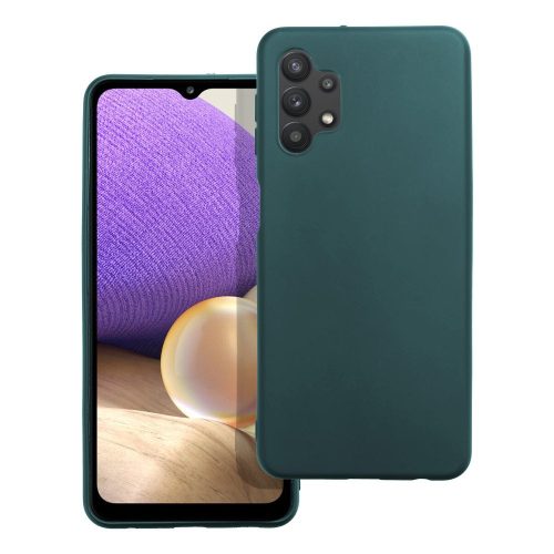 MATT tok SAMSUNG A32 LTE (4G) készülékhez, sötétzöld
