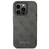 GUESS tok IPHONE 14 Pro Max számára GUHCP14XG4GFGR (4G arany Logo) szürke