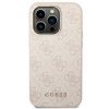 GUESS tok az IPHONE 14 Pro-hoz GUHCP14LG4GFPI (4G Arany Logó) rózsaszín
