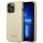 GUESS tok az IPHONE 14 Pro Max-hoz GUHCP14XHGGSHD (Glitter Flakes Script Metal Logo) arany