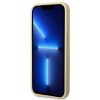 GUESS tok az IPHONE 14 Pro Max-hoz GUHCP14XHGGSHD (Glitter Flakes Script Metal Logo) arany