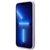 GUESS tok az IPHONE 14 Pro-hoz GUHCP14LPSASBPU (Saffiano fém logóval) lila