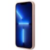 GUESS tok az IPHONE 14 Plus-hoz GUHCP14MPSASBPI (Saffiano fém logóval) rózsaszín