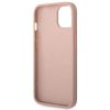 GUESS tok az IPHONE 14 Plus-hoz GUHCP14MPSASBPI (Saffiano fém logóval) rózsaszín
