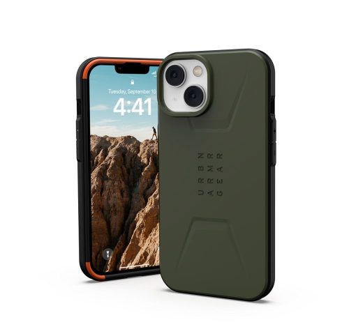UAG Urban Armor Gear tok CIVILIAN IPHONE 14 Plus-hoz zöld színben