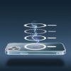 CLEAR MAG COVER tok kompatibilis a MagSafe-fel az IPHONE 14 Pro Max számára, átlátszó