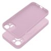 SILICONE MAG COVER tok kompatibilis a MagSafe rendszerrel, IPHONE 14-hez rózsaszín