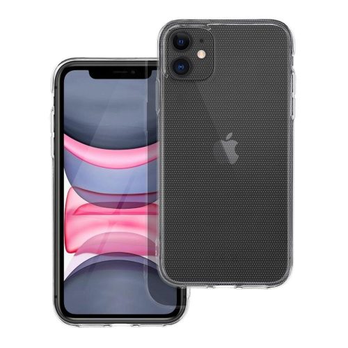 CLEAR tok 2 mm vastag IPHONE 11-hez átlátszó