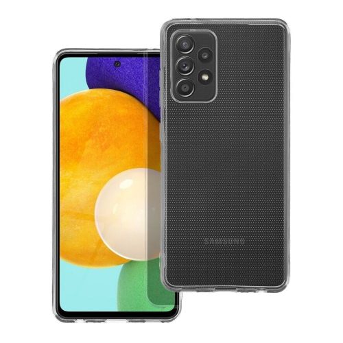 CLEAR tok 2 mm SAMSUNG A52 5G / A52 LTE (4G) átlátszó / A52S (kameravédelem) átlátszó