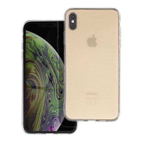 CLEAR tok 2 mm IPHONE XS MAX-hoz (kameravédelem) átlátszó