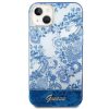 GUESS tok az IPHONE 14 Plus-hoz GUHCP14MHGPLHB (IML Electro Cam TDJ) kék
