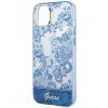 GUESS tok az IPHONE 14 Plus-hoz GUHCP14MHGPLHB (IML Electro Cam TDJ) kék