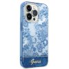 GUESS tok az IPHONE 14 Pro számára GUHCP14LHGPLHB (IML Electro Cam TDJ) kék