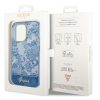 GUESS tok az IPHONE 14 Pro számára GUHCP14LHGPLHB (IML Electro Cam TDJ) kék