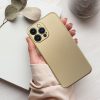 METALLIC tok IPHONE 14-hez arany