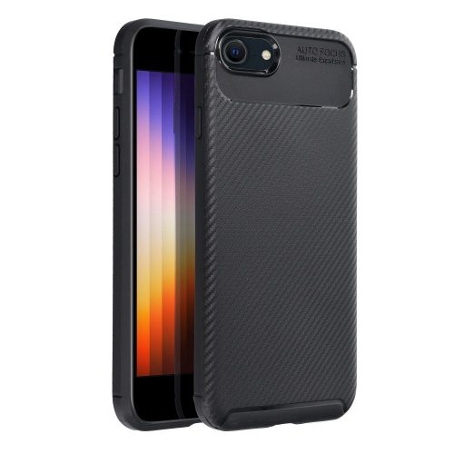 Tok CARBON PREMIUM IPHONE 7 / 8 / SE 2020 / SE 2022 készülékhez, fekete