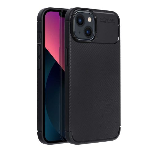 Tok CARBON PREMIUM IPHONE 13-hoz fekete