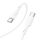 HOCO cable Type C to Type C PD 3A 60W X83 1 m fehér
