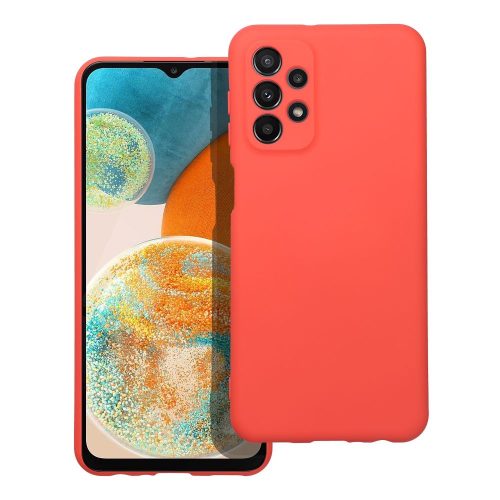 SILICONE tok SAMSUNG A23 5G-hez barackszínű