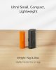 VEGER powerbank 5000 mAh beépített csatlakozóval Lightning PD QC3.0 3A 20W PlugOn (W0556P) fekete