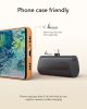 VEGER powerbank 5000 mAh beépített Type C PD QC3.0 3A 20W PlugOn (W0556) csatlakozóval, fekete