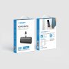 VEGER powerbank 5000 mAh beépített Type C PD QC3.0 3A 20W PlugOn (W0556) csatlakozóval, fekete