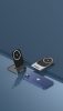 VEGER desk stand with wireless charger compatible with MagSafe 2A 15W Y56 black