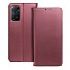 SMART MAGNETO könyvtok XIAOMI XIAOMI redmi A1 / redmi A2 burgundy színben