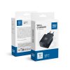kék STAR utazó töltő Type C PD QC4.0 3A 25W TFB-TC-25WPD fekete