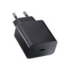 kék STAR utazó töltő Type C PD QC4.0 3A 25W TFB-TC-25WPD fekete