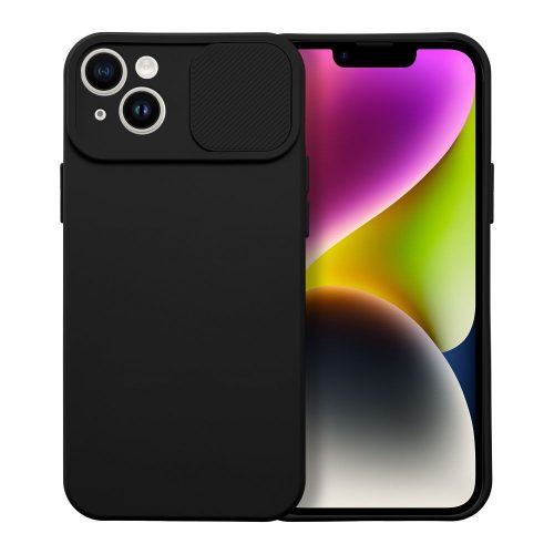 SLIDE tok IPHONE 14 Plus fekete színben